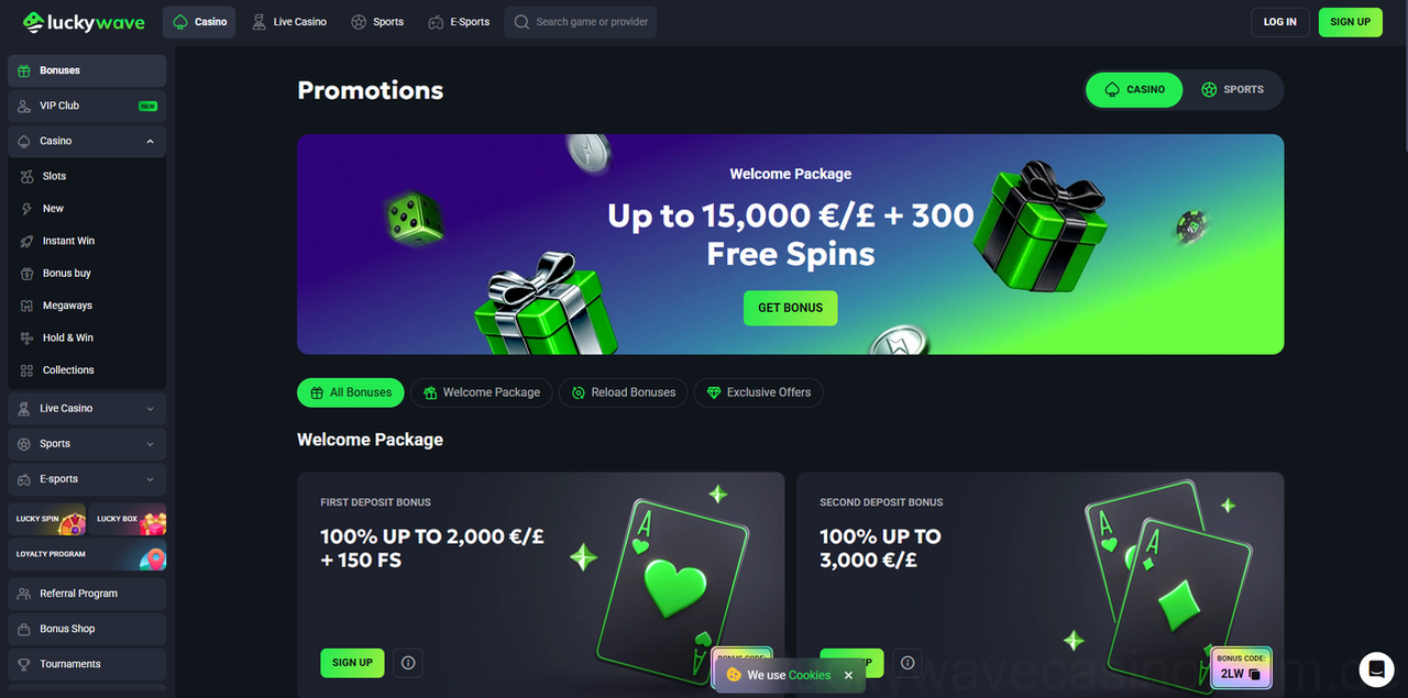 Luckywave Casino – Ihre ultimative Gaming-Destination 2026 Casino