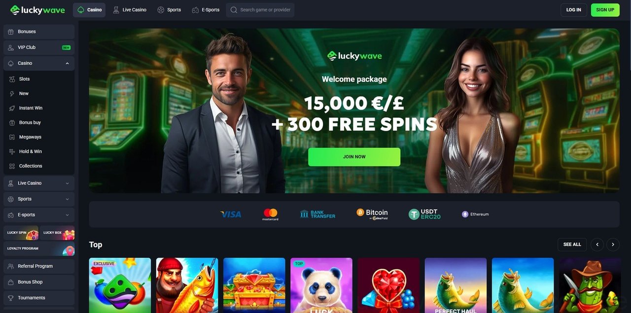 Luckywave Casino – Ihre ultimative Gaming-Destination 2026 Casino